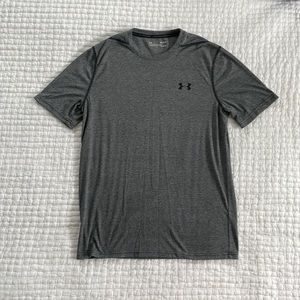 Under Armour Threadborne Tee Gray Medium